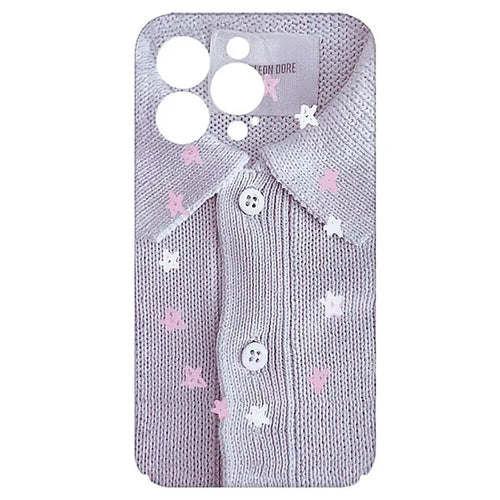 Boogzel Apparel Cozy Knit Charm iPhone Case