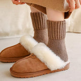 Boogzel Apparel Cozy Reading Wool Socks, view 2