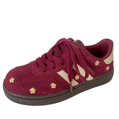 Boogzel Apparel Cozy Season Floral Sneakers