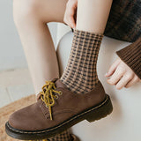 Boogzel Apparel Cozy Up Plaid Socks, view 4