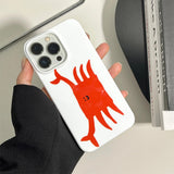 Boogzel Apparel Crab iPhone Case, view 3