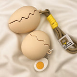 Boogzel Apparel Cracked Egg AirPods Case, view 3
