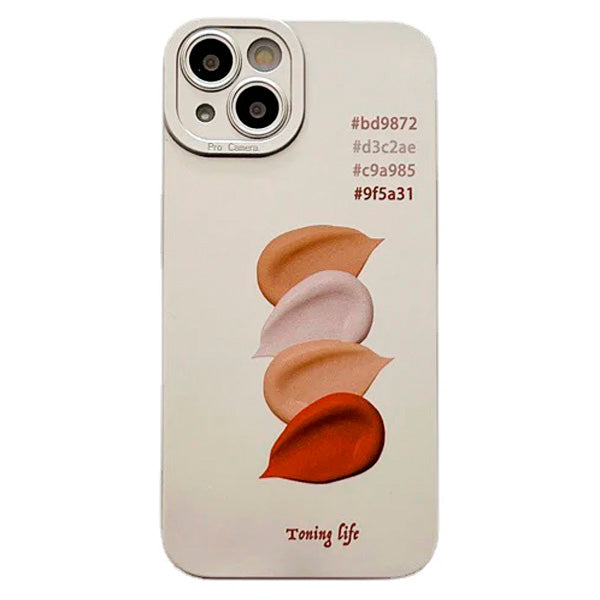 Boogzel Apparel Cream Colors iPhone Case
