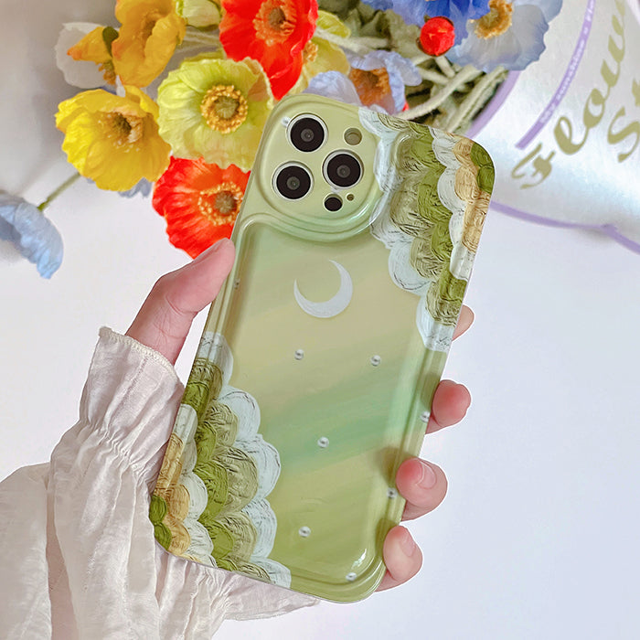 Boogzel Apparel Crescent Moon iPhone Case