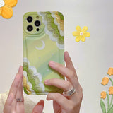 Boogzel Apparel Crescent Moon iPhone Case, view 3