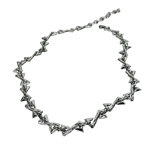 Boogzel Apparel Crime Time Choker Necklace