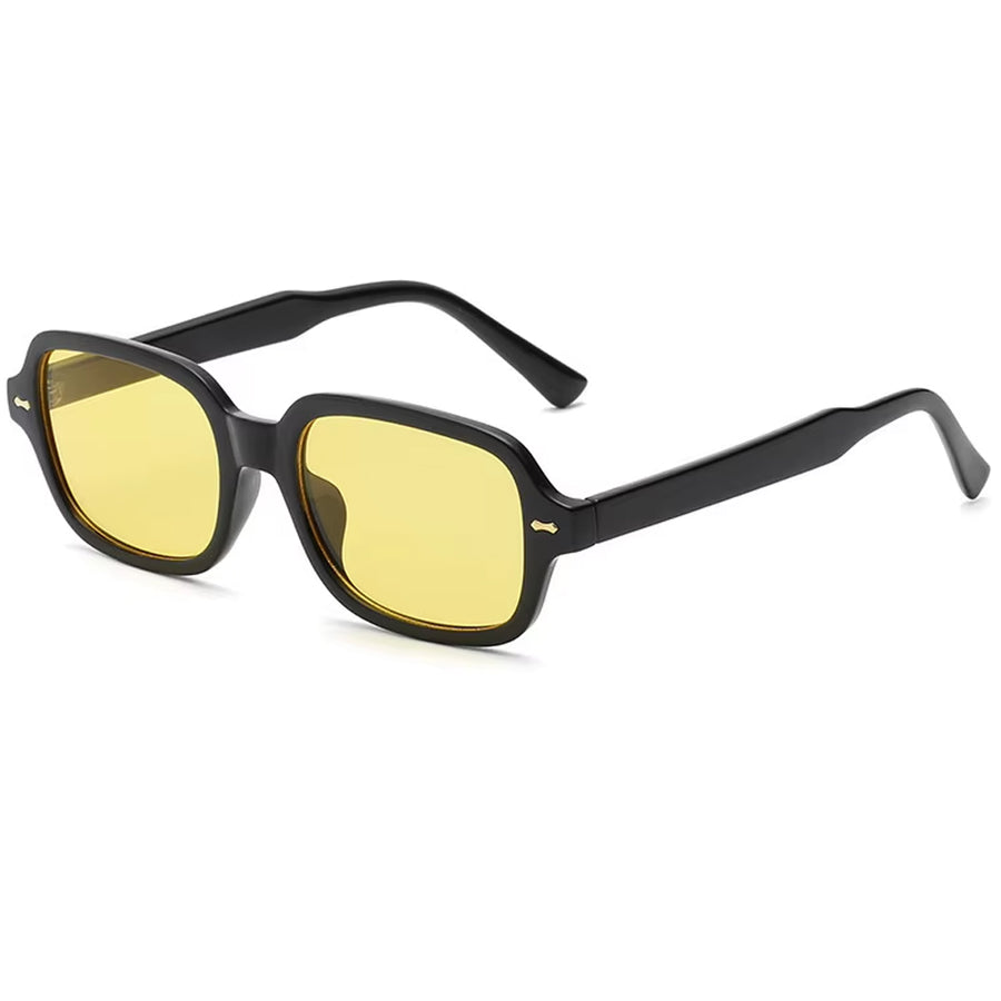 Boogzel Apparel Crime Time Yellow Lens Sunglasses