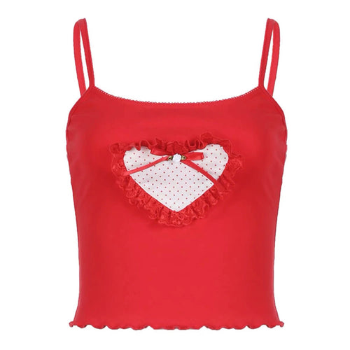 Boogzel Apparel Crimson Heart Crop Top
