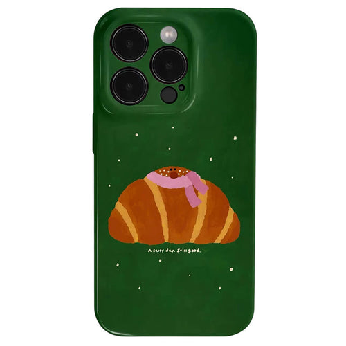 Boogzel Apparel Croissant Aesthetic iPhone Case