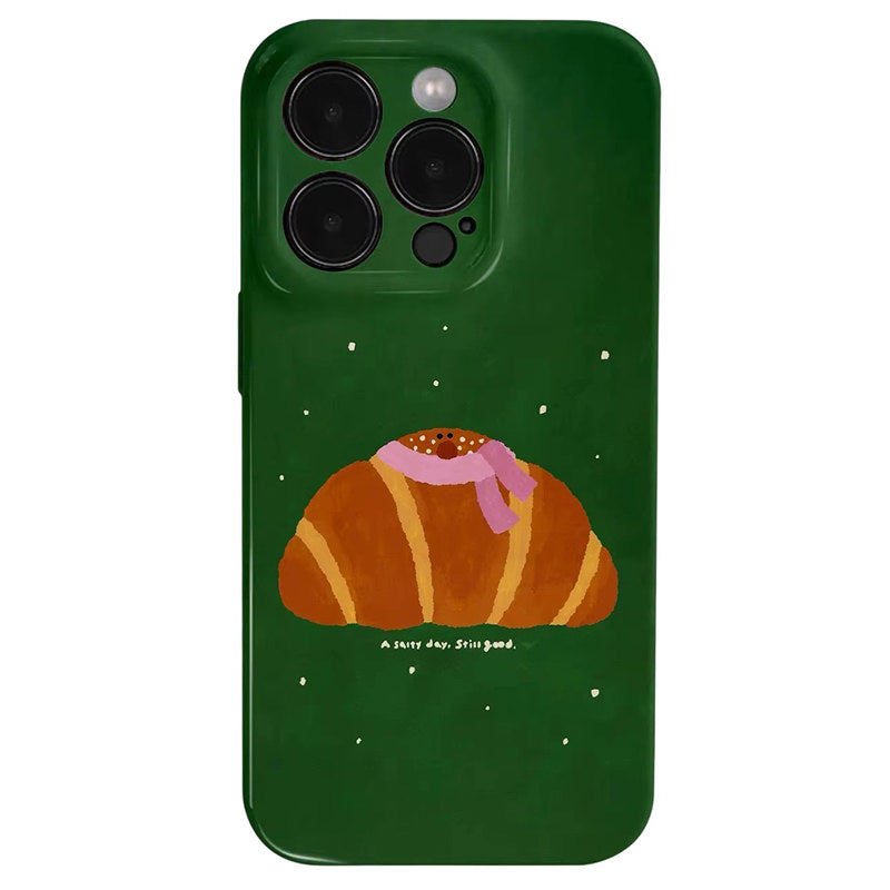 Boogzel Apparel Croissant Aesthetic iPhone Case