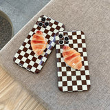 Boogzel Apparel Croissant Checker iPhone Case, view 6