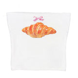 Boogzel Apparel Croissant Print Tube Top, view 2