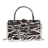 Boogzel Apparel Crumpled Metal Chain Bag, view 3