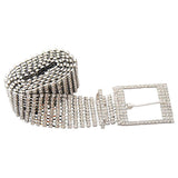 Boogzel Apparel Crystal Chain Belt, view 2