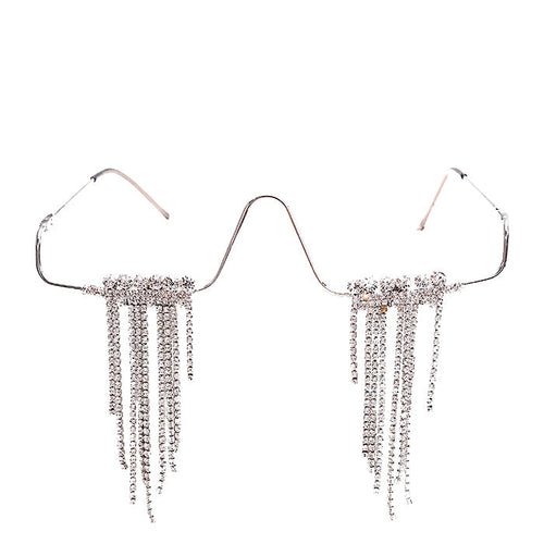 Boogzel Apparel Crystal Tears Glasses