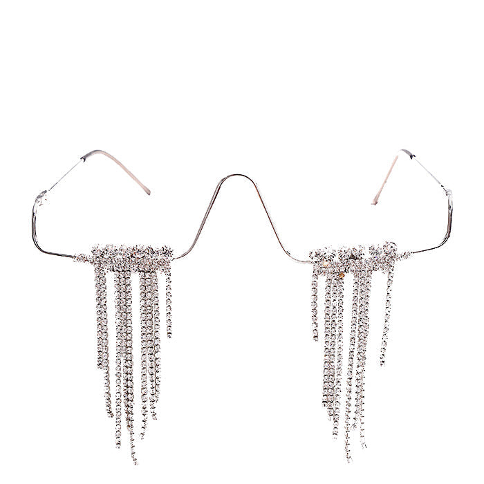 Boogzel Apparel Crystal Tears Glasses