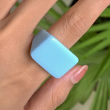 Boogzel Apparel Cube Chunky Ring, view 4