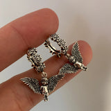 Boogzel Apparel Cupid Aesthetic Earrings, view 2
