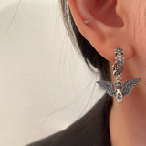 Boogzel Apparel Cupid Aesthetic Earrings, view 3