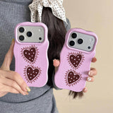 Boogzel Apparel Cupid's Knit Crush iPhone Case, view 2