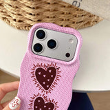 Boogzel Apparel Cupid's Knit Crush iPhone Case, view 4