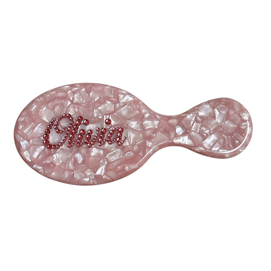 Boogzel Apparel Customizable Y2K Rhinestone Hair Brush