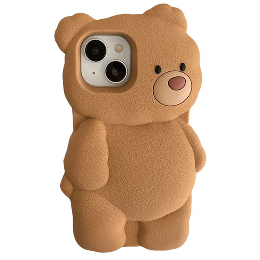Boogzel Apparel Cute Bear 3D iPhone Case