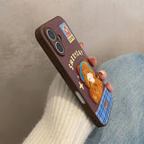 Boogzel Apparel Cute Bear Embroidery iPhone Case, view 4