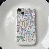 Boogzel Apparel Cute Bows iPhone Case, view 2