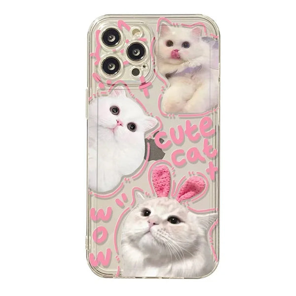 Boogzel Apparel Cute Cat iPhone Case