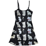 Boogzel Apparel Cute Cats Print Y2K Mini Dress, view 2