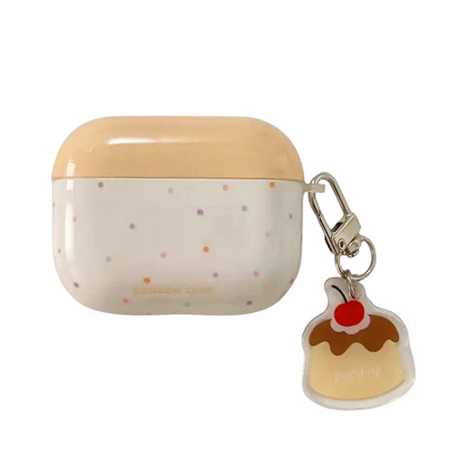 Boogzel Apparel Cute Cherry Cake Airpods Case