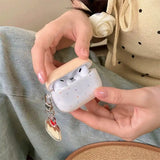 Boogzel Apparel Cute Cherry Cake Airpods Case, view 6