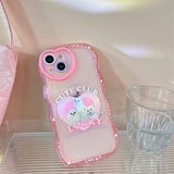 Boogzel Apparel Cute Club iPhone Case, view 2