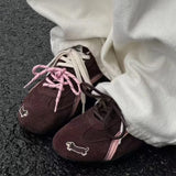 Boogzel Apparel Cute Dachshund Embroidery Sneakers, view 2