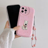 Boogzel Apparel Cute Dog iPhone Case, view 2