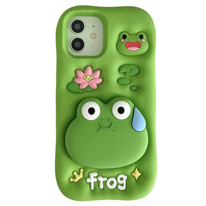 Boogzel Apparel Cute Frog iPhone Case