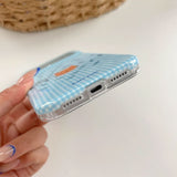 Boogzel Apparel Cute Kitty Gingham iPhone Case, view 6