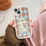 Boogzel Apparel Cute Little Lamb iPhone Case, view 2