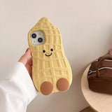 Boogzel Apparel Cute Peanut iPhone Case, view 3