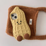 Boogzel Apparel Cute Peanut iPhone Case, view 4