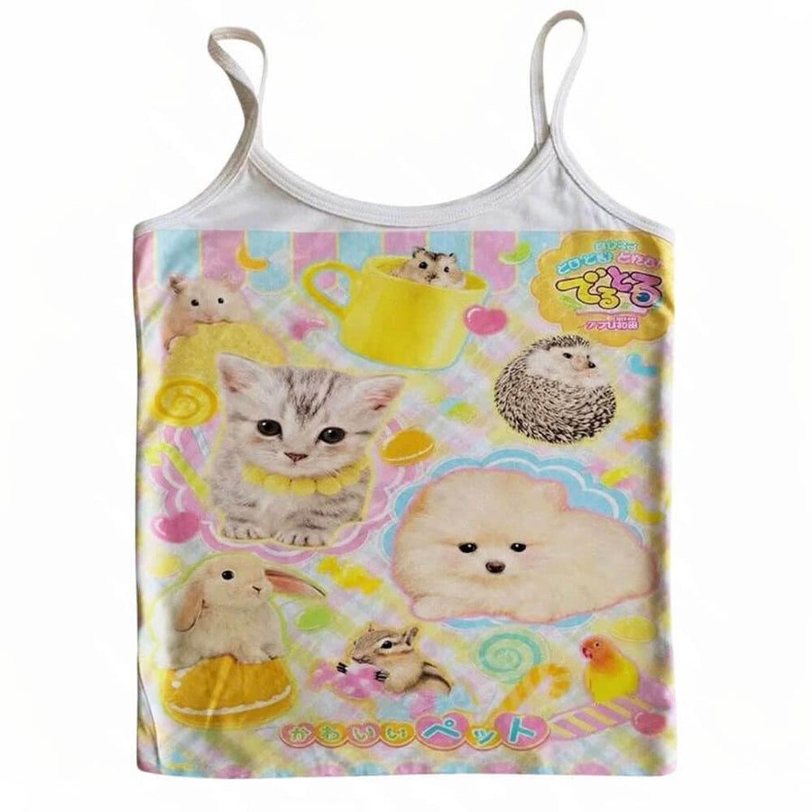 Boogzel Apparel Cute Pets Y2K Tank Top