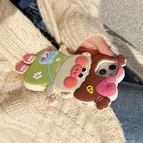 Boogzel Apparel Cute Pig Girl IPhone Case, view 5