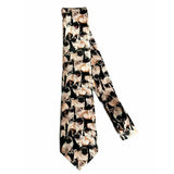 Boogzel Apparel Cute Pug Pattern Tie, view 2