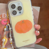 Boogzel Apparel Cute Pumpkin iPhone Case, view 3