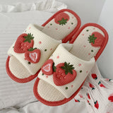 Boogzel Apparel Cute Strawberry Slippers, view 2