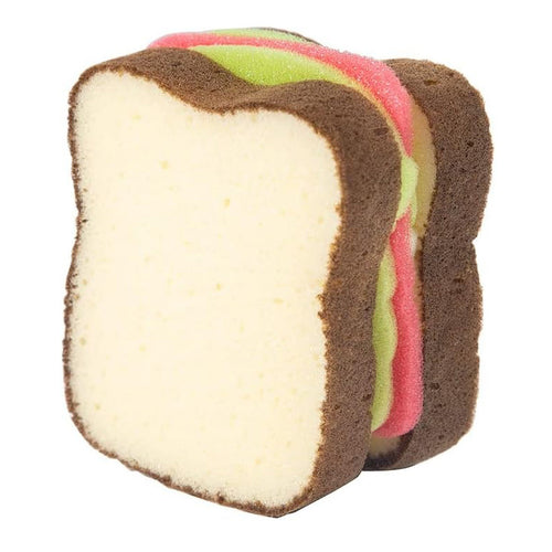 Boogzel Apparel Cute Toast Dishwashing Sponge
