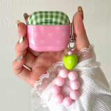 Boogzel Apparel Cutecore Airpods Case with Beaded Strap, view 2