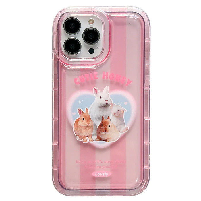 Boogzel Apparel Cutie Bunny iPhone Case