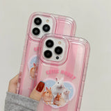 Boogzel Apparel Cutie Bunny iPhone Case, view 2